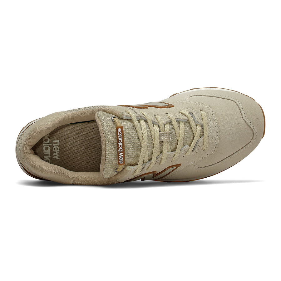 Беговые кроссовки New Balance 574 Wabi Sabi 'Bone', коричневый — фото 3
