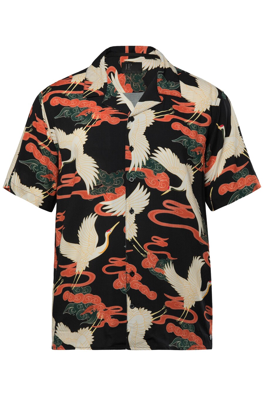 

Рубашка на пуговицах классического кроя JP1880, Black