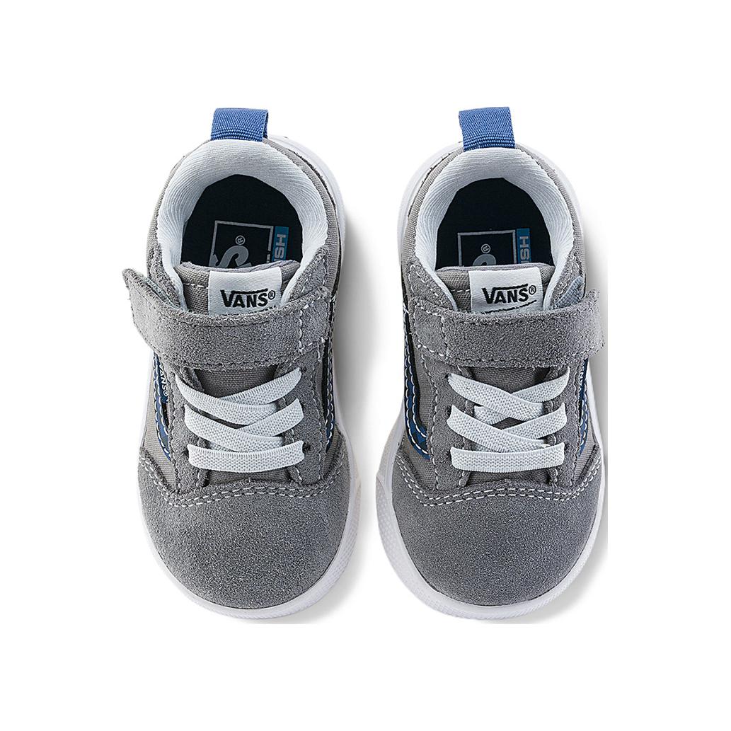 Коллекция UltraRange 66 Низкие Топы для Малышей Серо-Голубые Детские Vans — фото 4