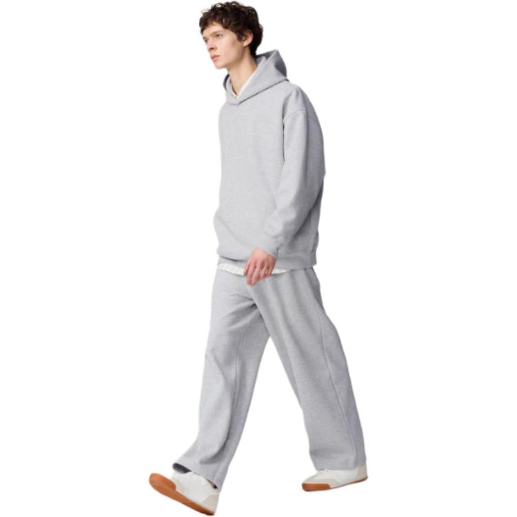 Брюки Clare Waight Keller C Collection SS25 повседневные мужские gray UNIQLO, серый — фото 4