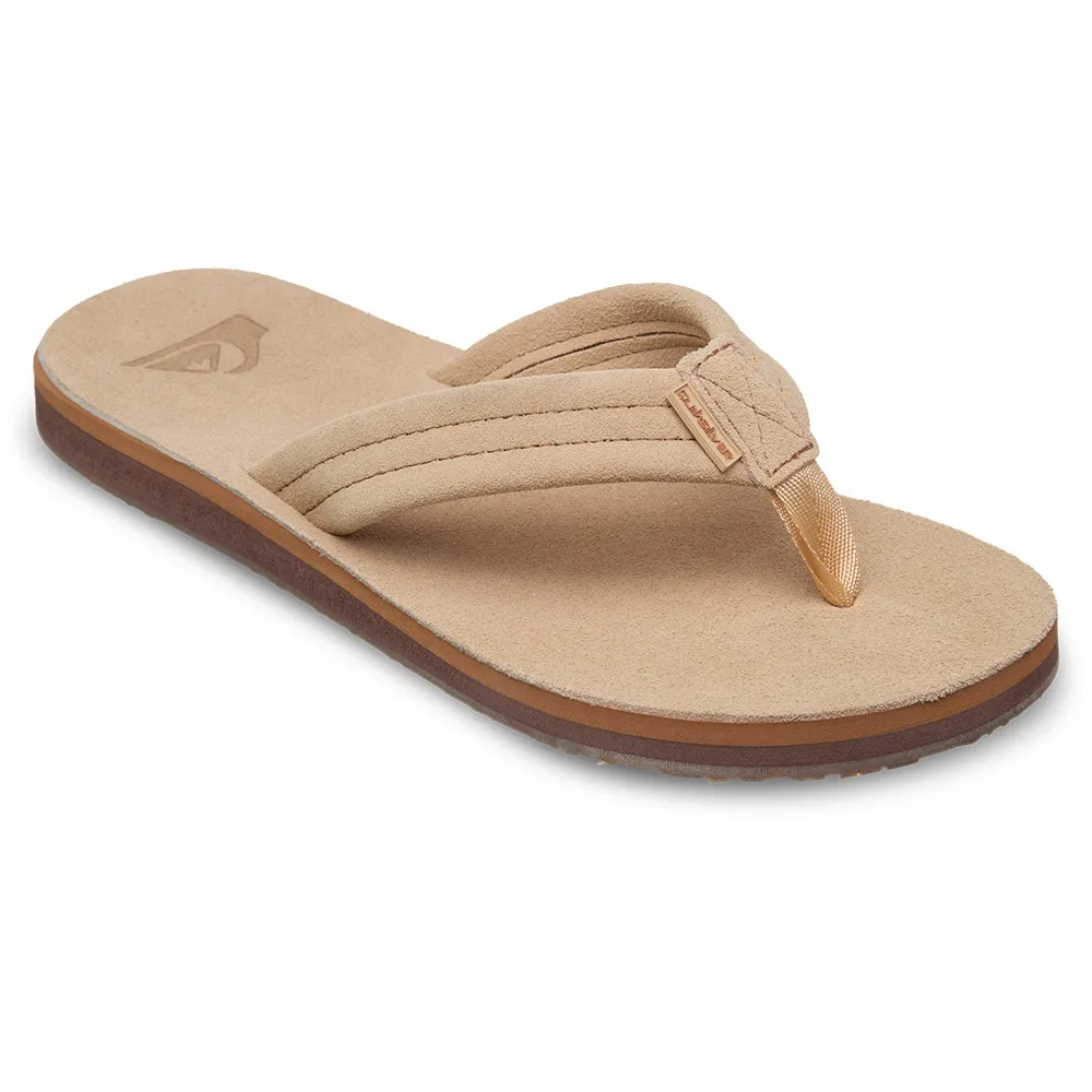 Сандалии Quiksilver Carver Suede 26 Plus, бежевый — фото 2