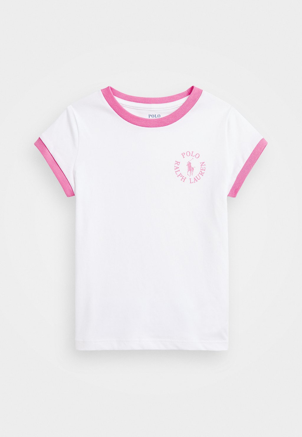 

Футболка с принтом BIG PONY LOGO COTTON JERSEY TEE Polo Ralph Lauren, белый