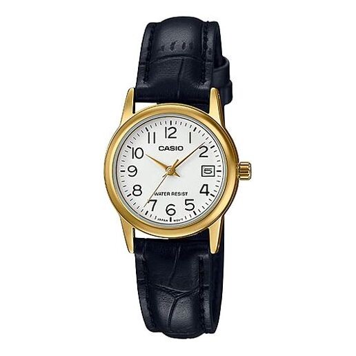 

Часы dress series analog watch 'black gold' Casio, белый