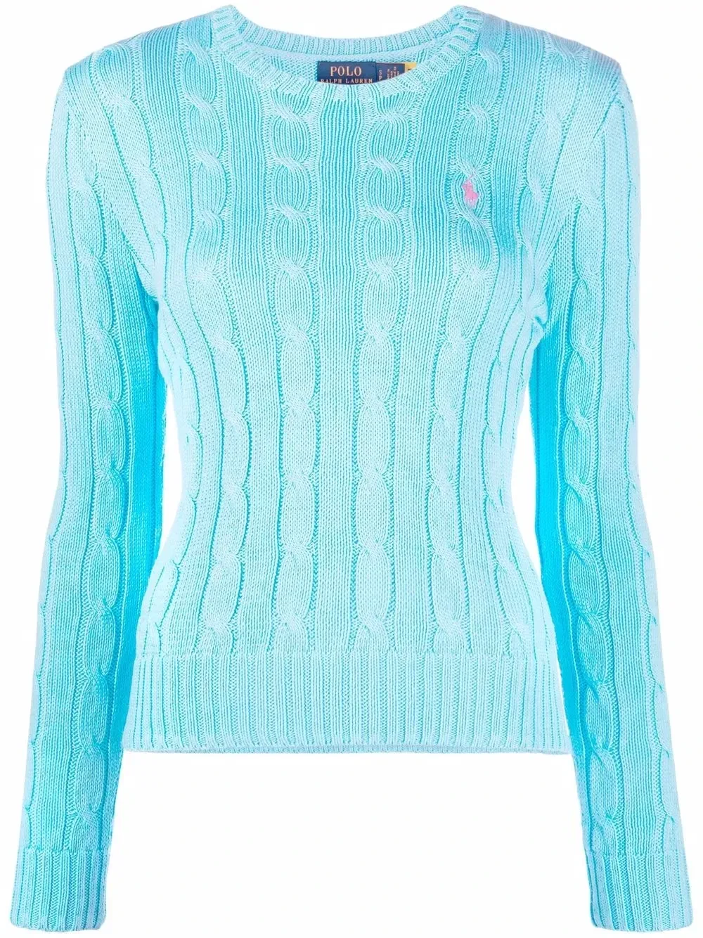 Джемпер Polo Pony фактурной вязки Polo Ralph Lauren, синий