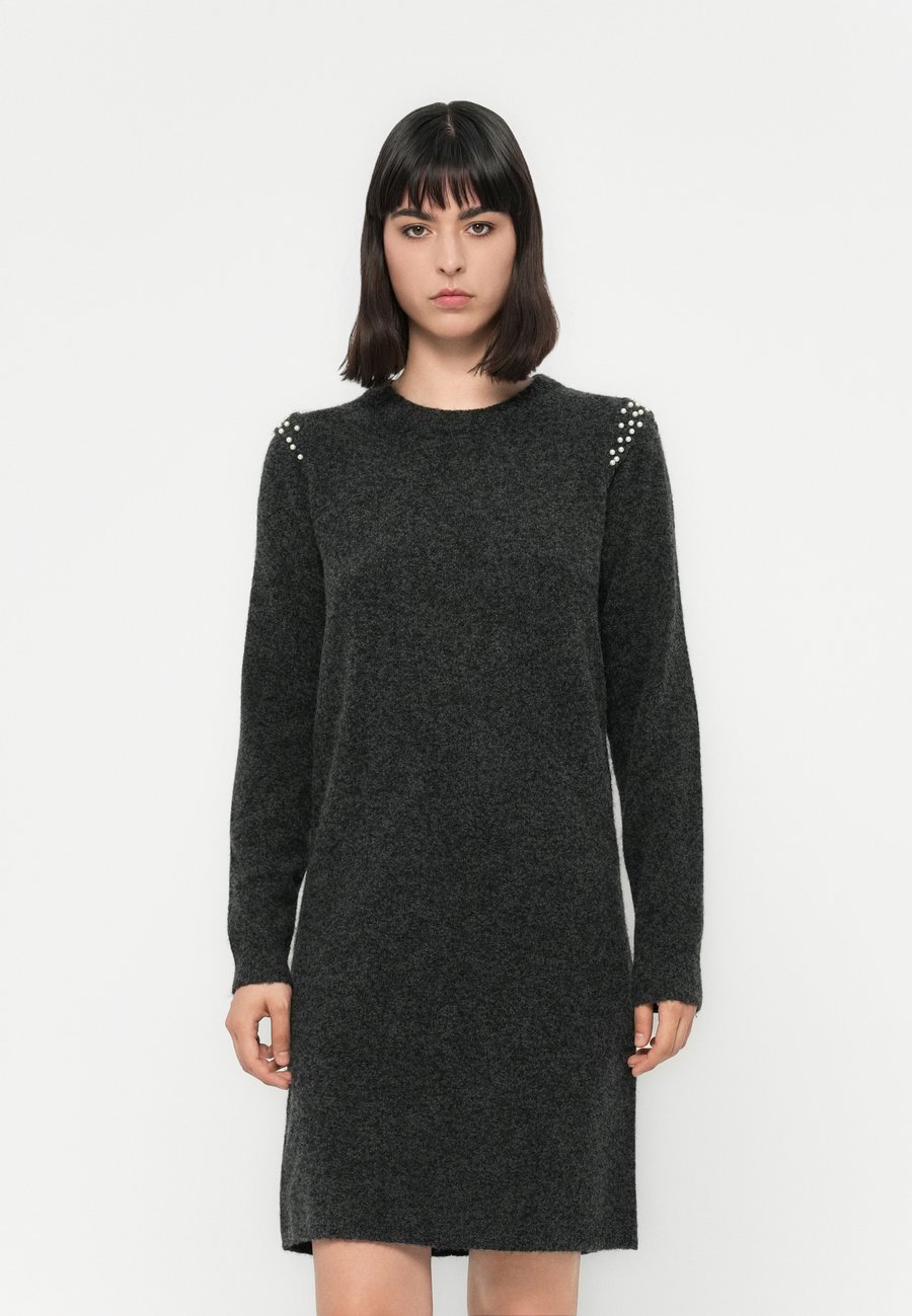 

Платье Vero Moda VMSABLE , Dark Grey Melange/Mottled Dark Grey