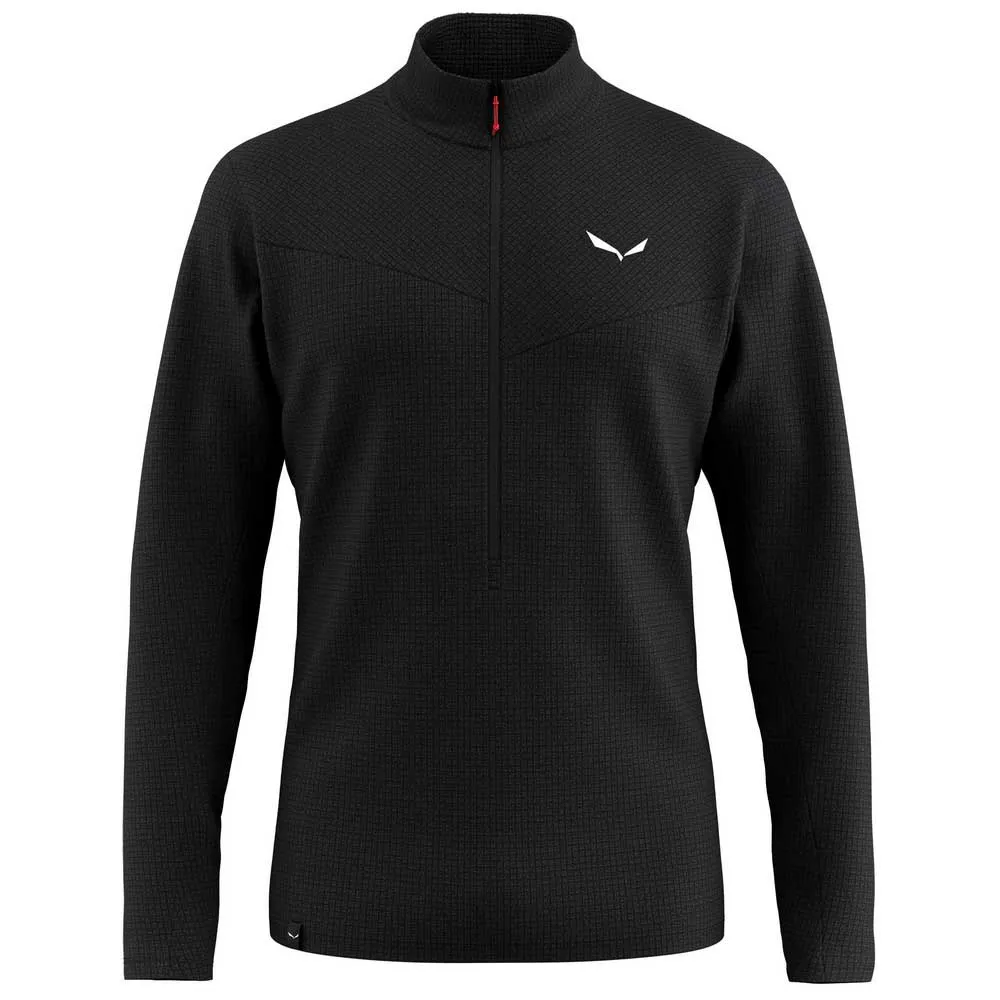 

Флис Salewa Puez Cammino PacliteВ half zip, черный