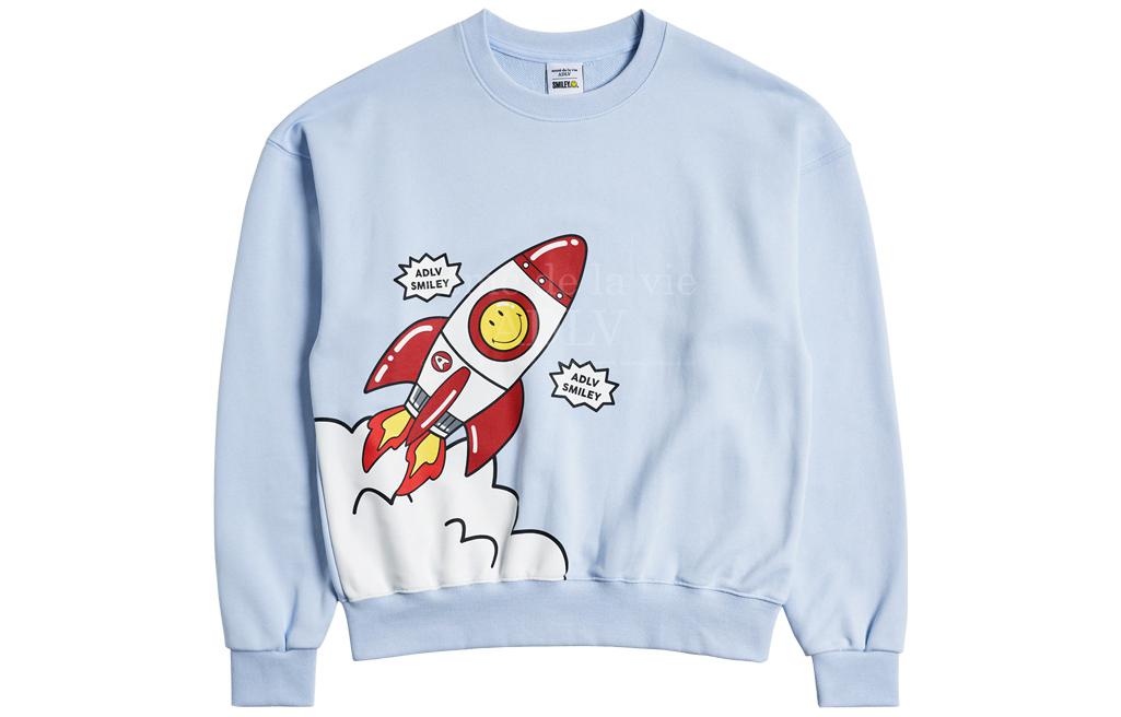 

ADLV X Smiley свитшот женский Acme De La Vie, синий