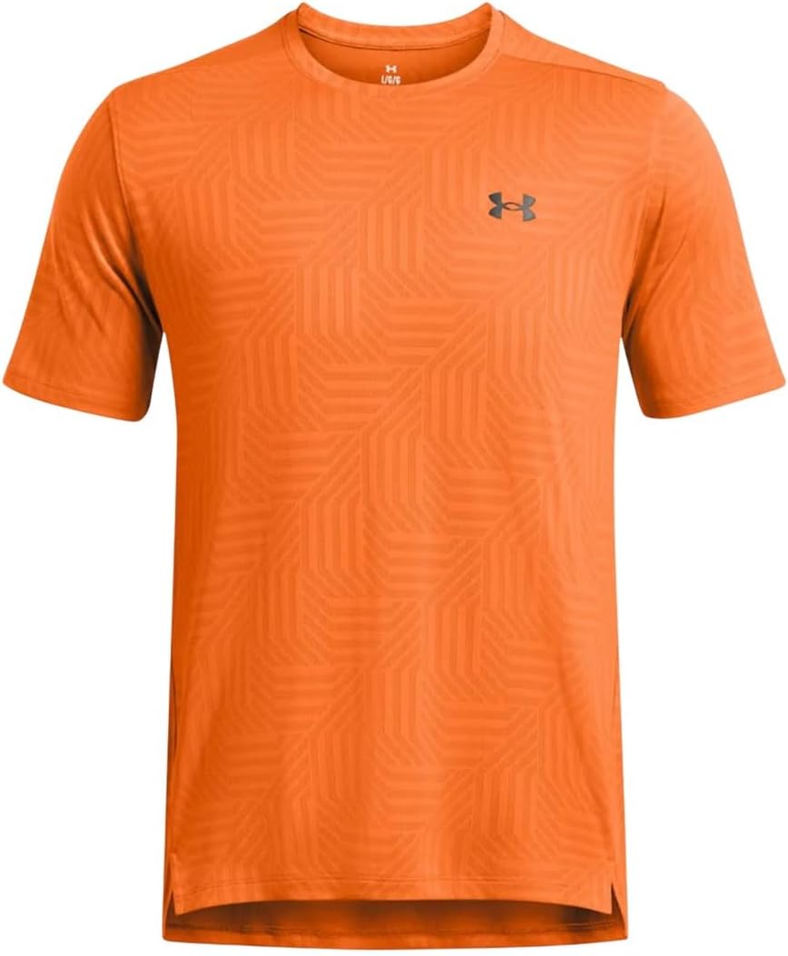 

Under Armour - Футболка TECH GEOTESSA - Мужская, Orange, Оранжевый, Under Armour - Футболка TECH GEOTESSA - Мужская, Orange