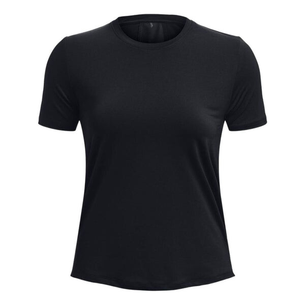 

Футболка rush vent t-shirt 'black' Under Armour, черный