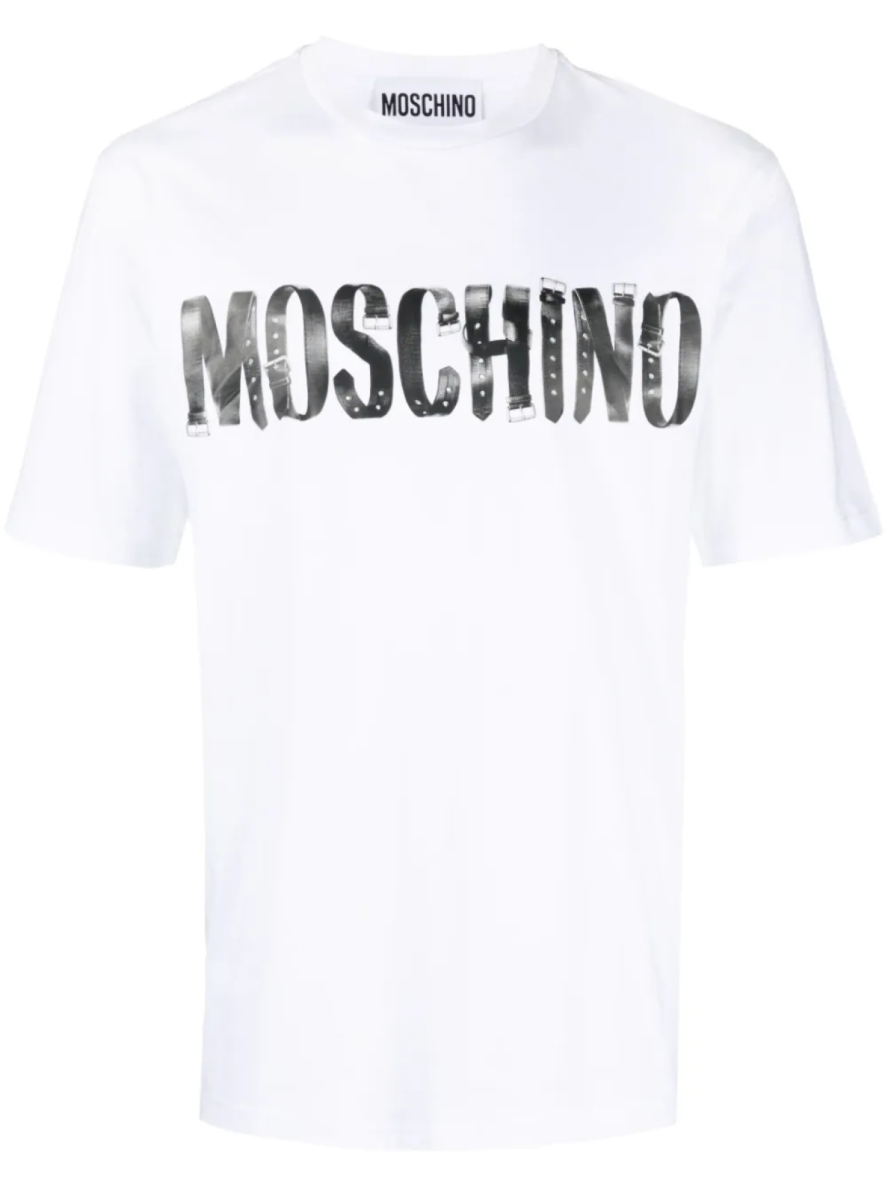 

Moschino футболка с логотипом, белый