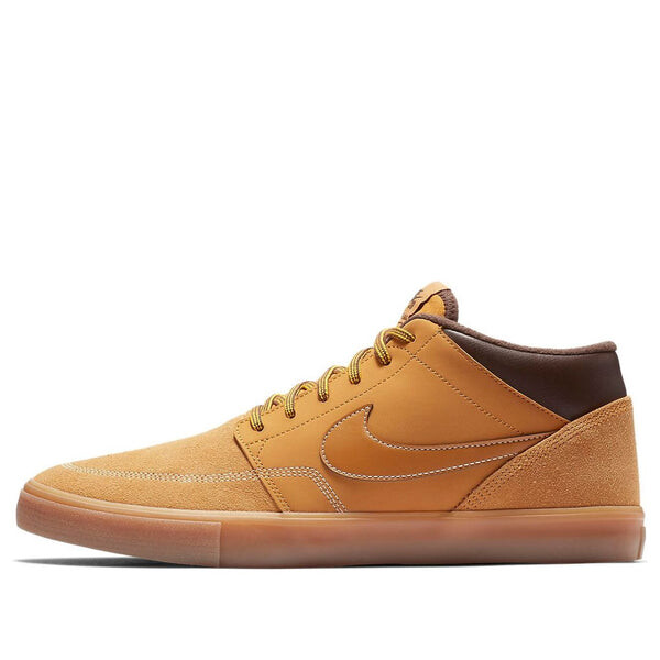 

Кроссовки portmore 2 solarsoft mid sb Nike, коричневый