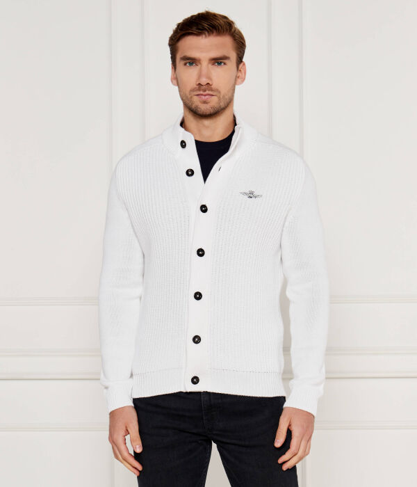 

Кардиган Aeronautica Militare Regular Fit, белый