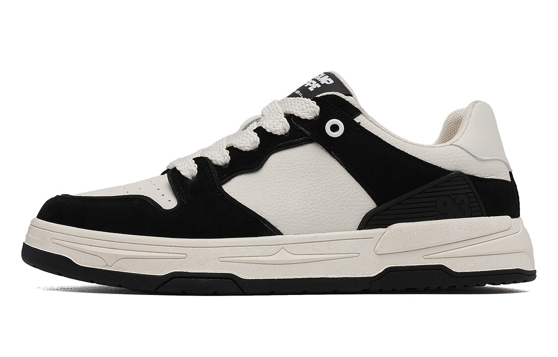 

Кроссовки TRUMPPIPE Skateboarding Shoes Men Low-top, белый/черный