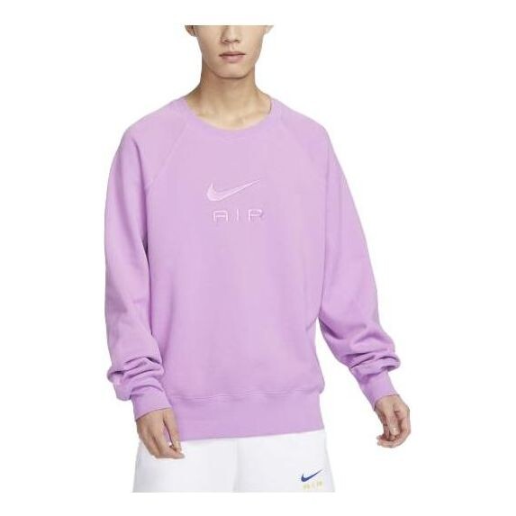 

Толстовка Nike Sportswear Air French Terry Crew 'Purple', фиолетовый