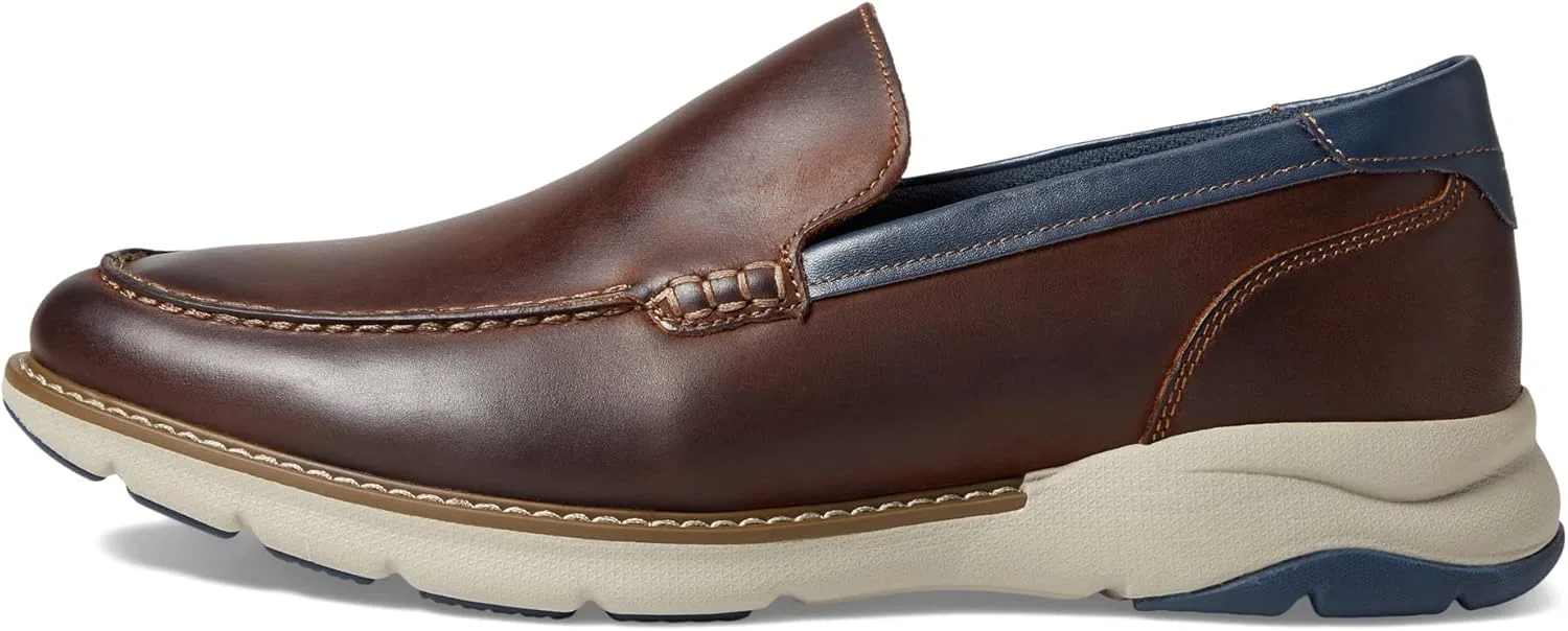 Лоферы Florsheim Frenzi Moc Toe Venetian, Brown Crazy Horse — фото 4