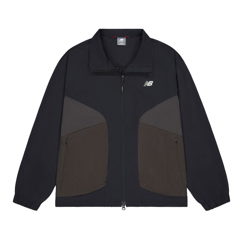 

New Balance Спортивная куртка мужская темно-серая, Dark Gray/DKG