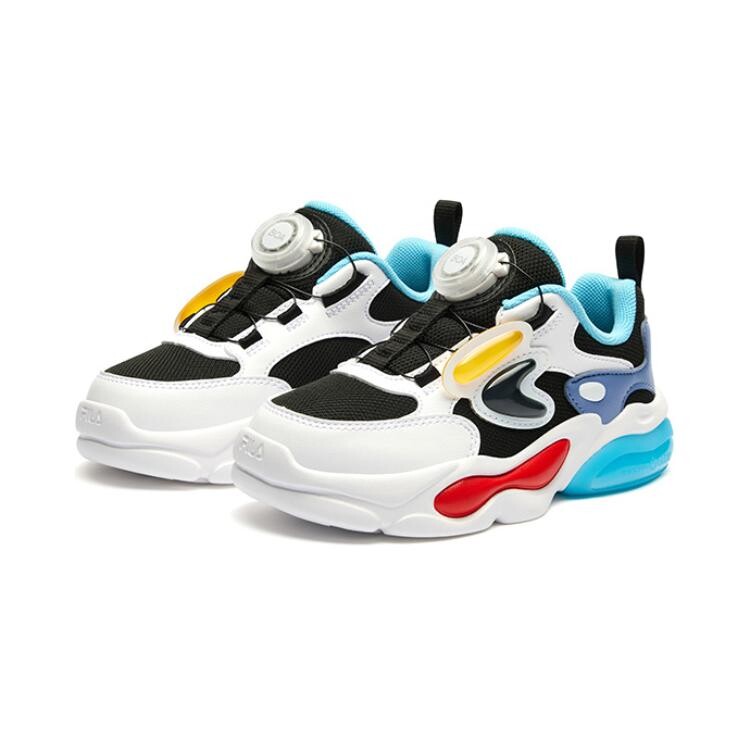 Обувь FILA Kids Lifestyle PS, Optic White/Black/Cobalt — фото 2