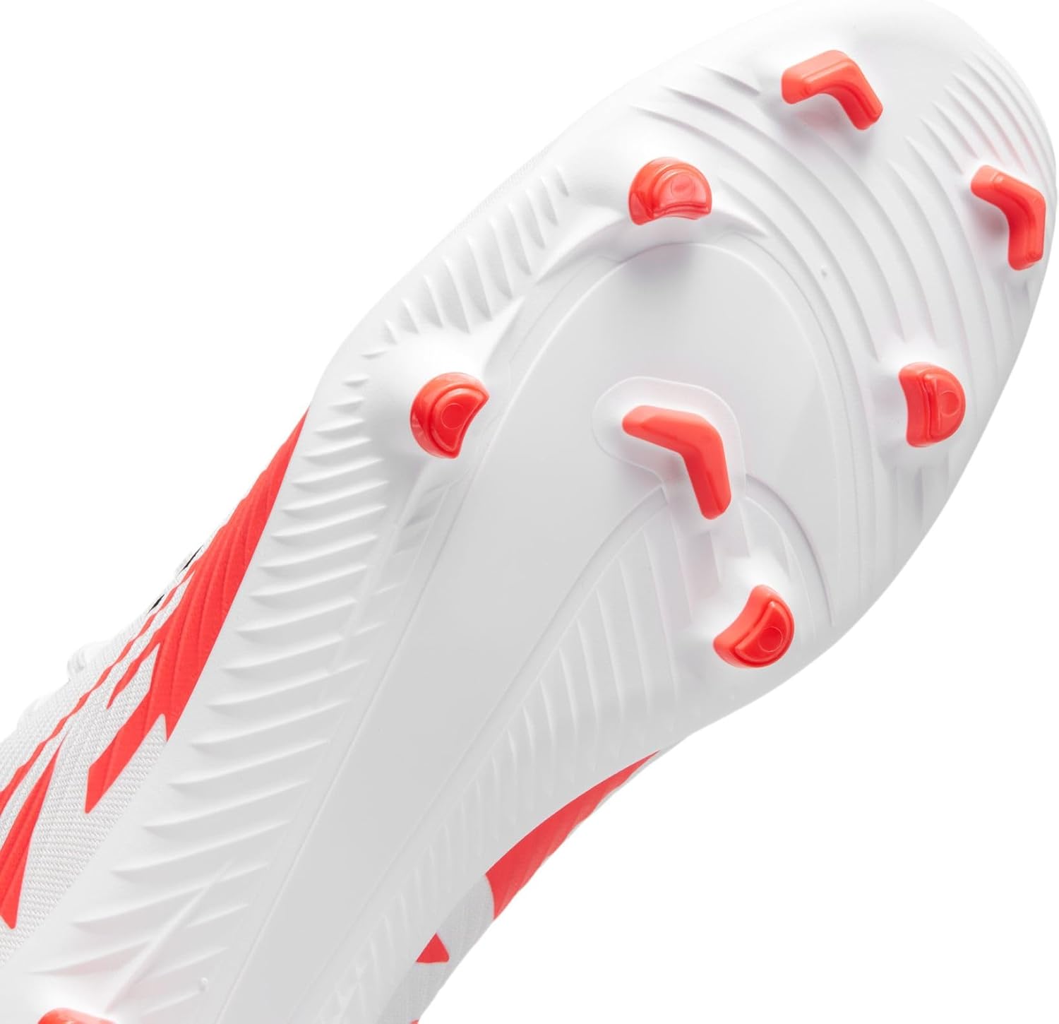 Мужские футбольные высокие кроссовки Nike, Bright Crimson White Black — фото 4