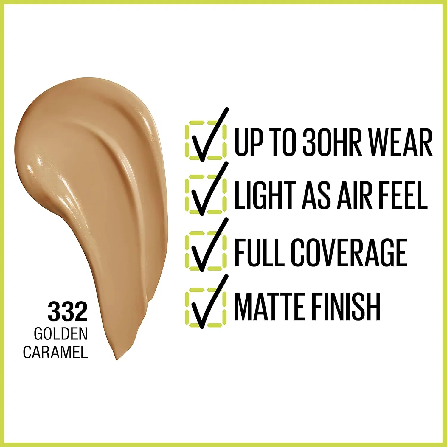 Тональная жидкость Maybelline Super Stay Full Coverage, Natural Ivory, 30 мл — фото 2