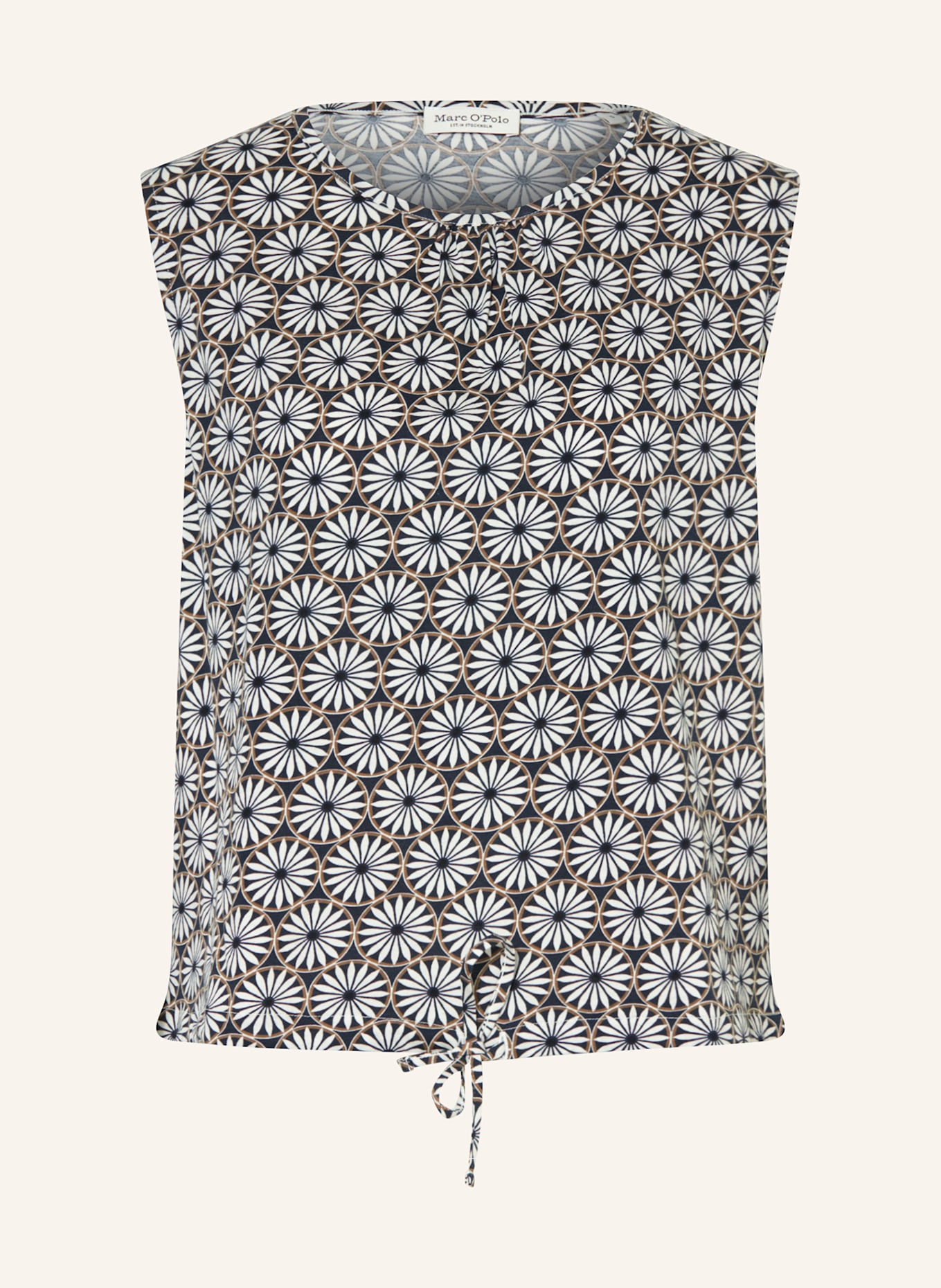 

Джерси блузка топ Marc O'Polo, мультиколор