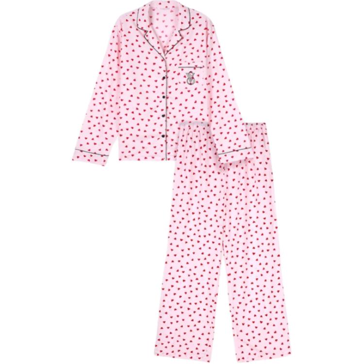 

Пижамный комплект Women's Pink Heart Victoria's Secret, Комплекты одежды (Розовое сердце)