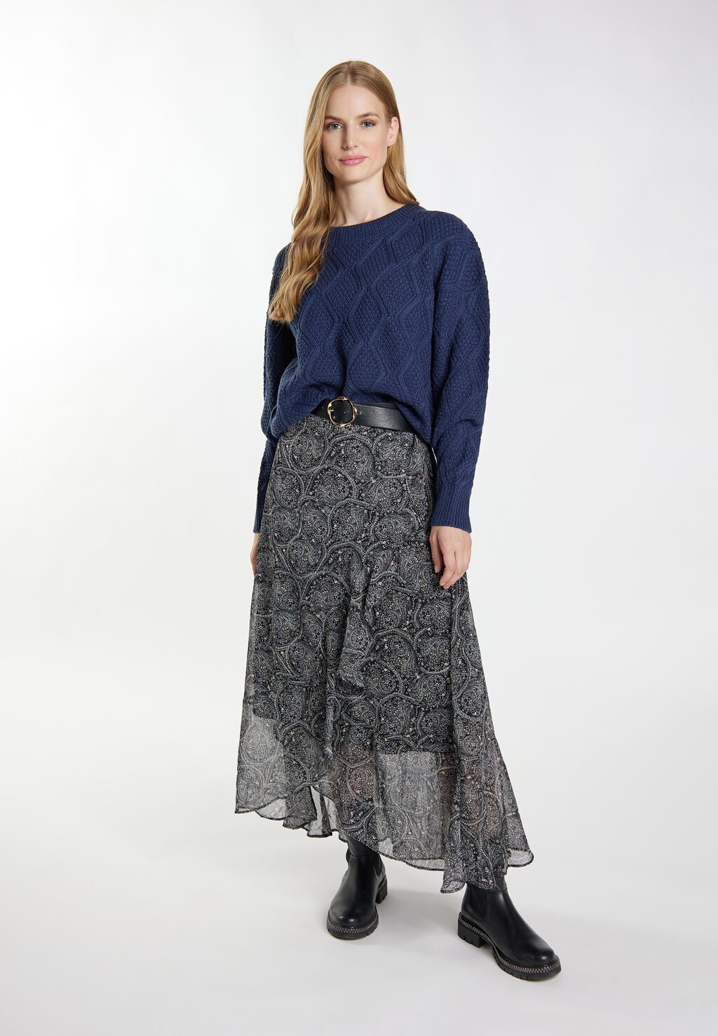 

Джемпер STRICKPULLOVER DreiMaster, темно-синий