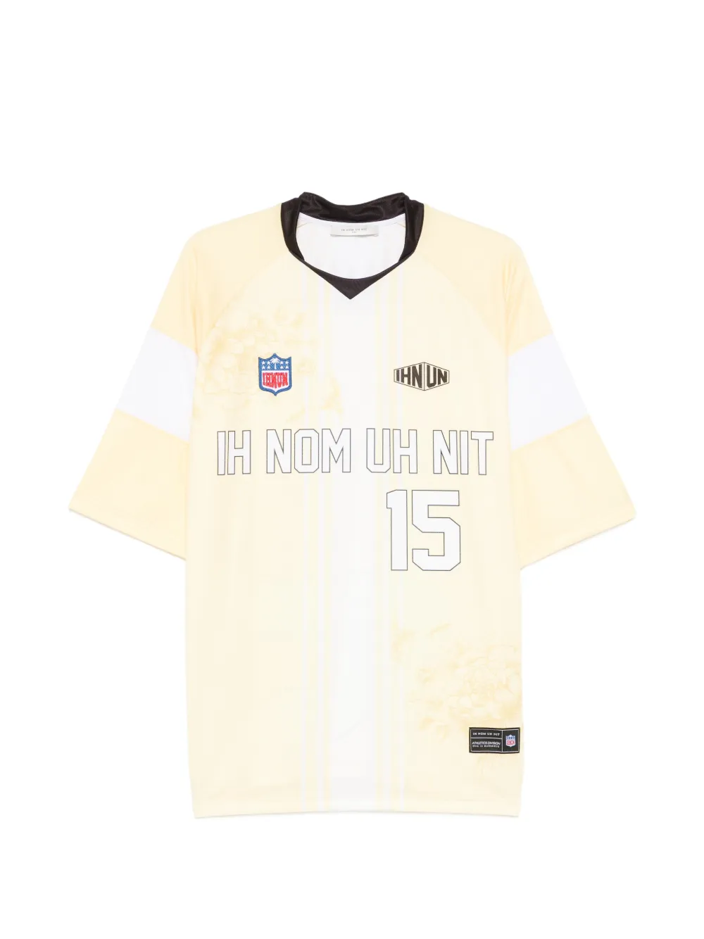 

Футболка с цветочным номером Ih Nom Uh Nit, желтый