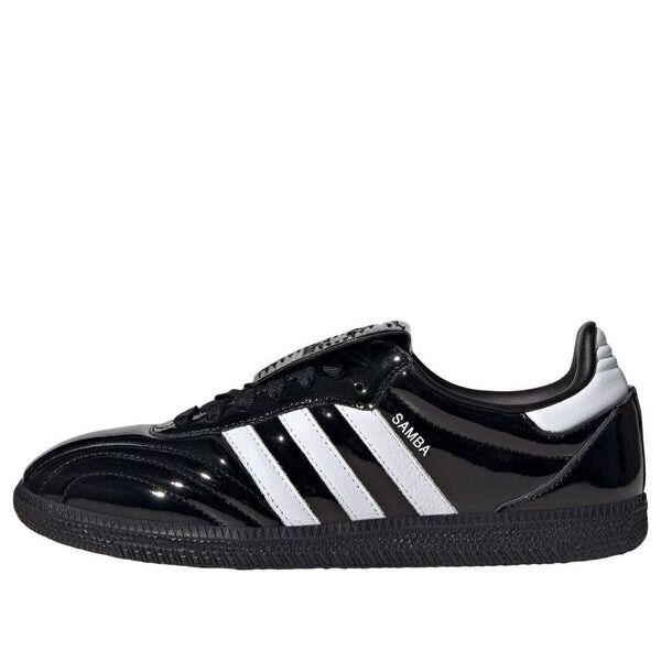 Кроссовки samba lt 'black patent' Adidas, черный