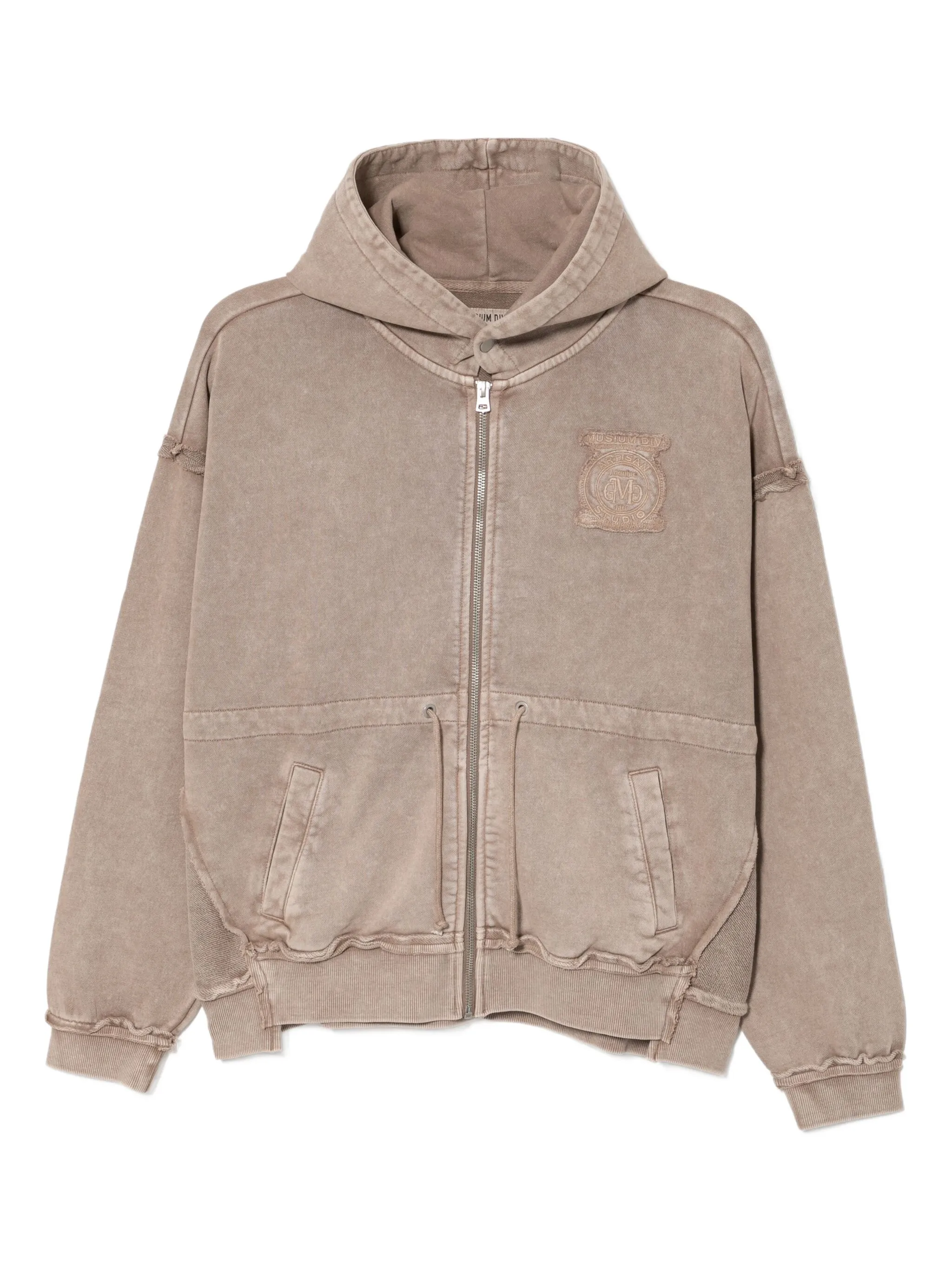 

Худи с логотипом Musium Div., коричневый