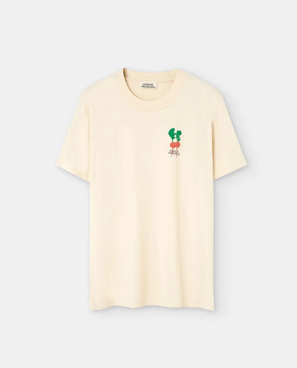 

Футболка мужская с короткими рукавами и круглым вырезом Loreak Mendian, цвет Natural