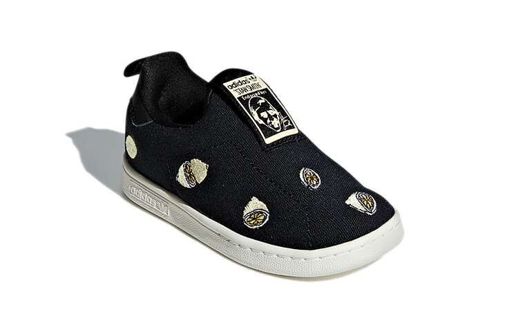 Кроссовки adidas originals Stan Smith Toddler Shoes TD Low-top Black — фото 3