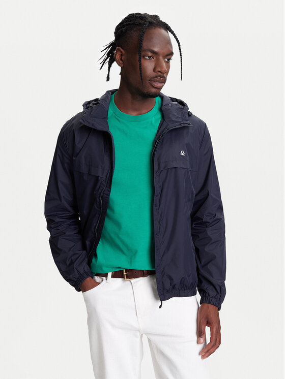 

Переходная куртка стандартного кроя 2VDWUN06A United Colors Of Benetton, синий