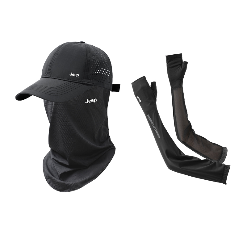 

Легкая бейсболка мужская Jeep, темно-серый+черный