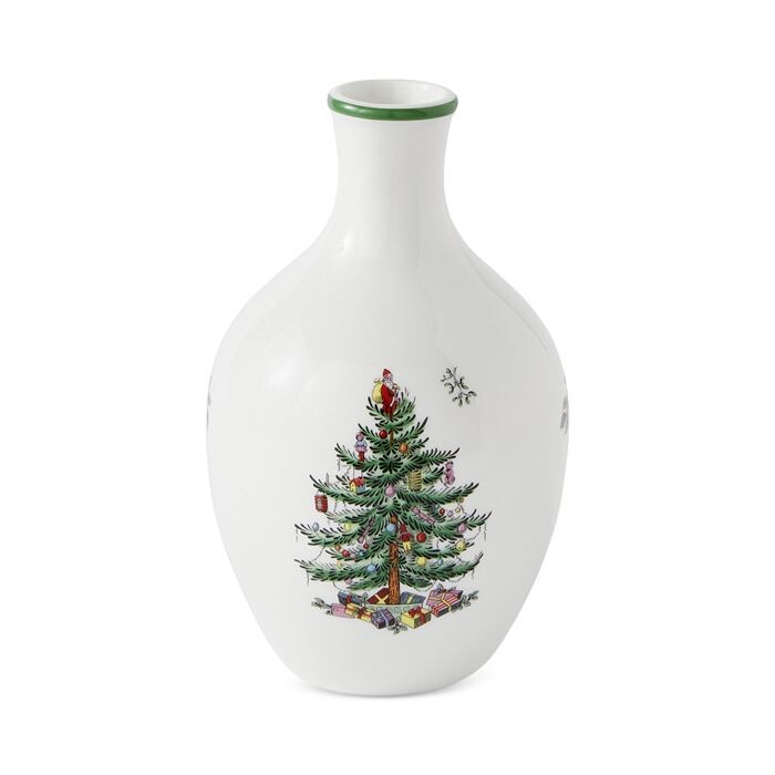 

Рождественская елка Spode 6-дюймовая букетная ваза, зеленый