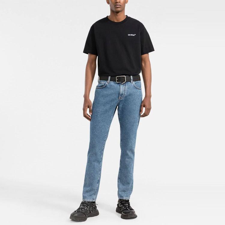 Для всех Тонкая футболка Off-White, черный — фото 2