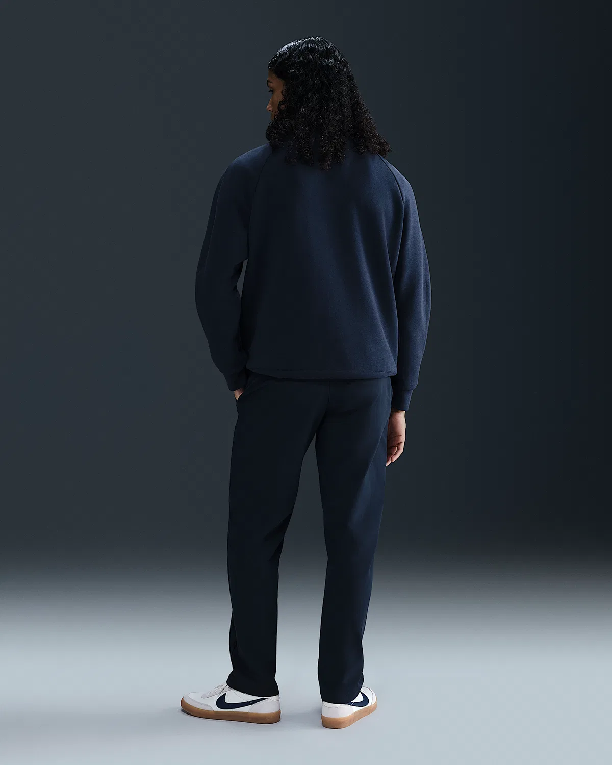 Мужские брюки чинос Dri-FIT Regular Nike 24.7 PerfectStretch, Obsidian/Black/Dark Obsidian — фото 4