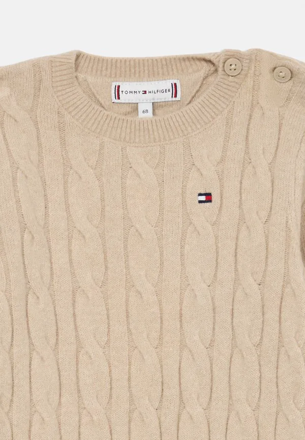 Свободный комбинезон крупной вязки Tommy Hilfiger, Gulf Sand — фото 3
