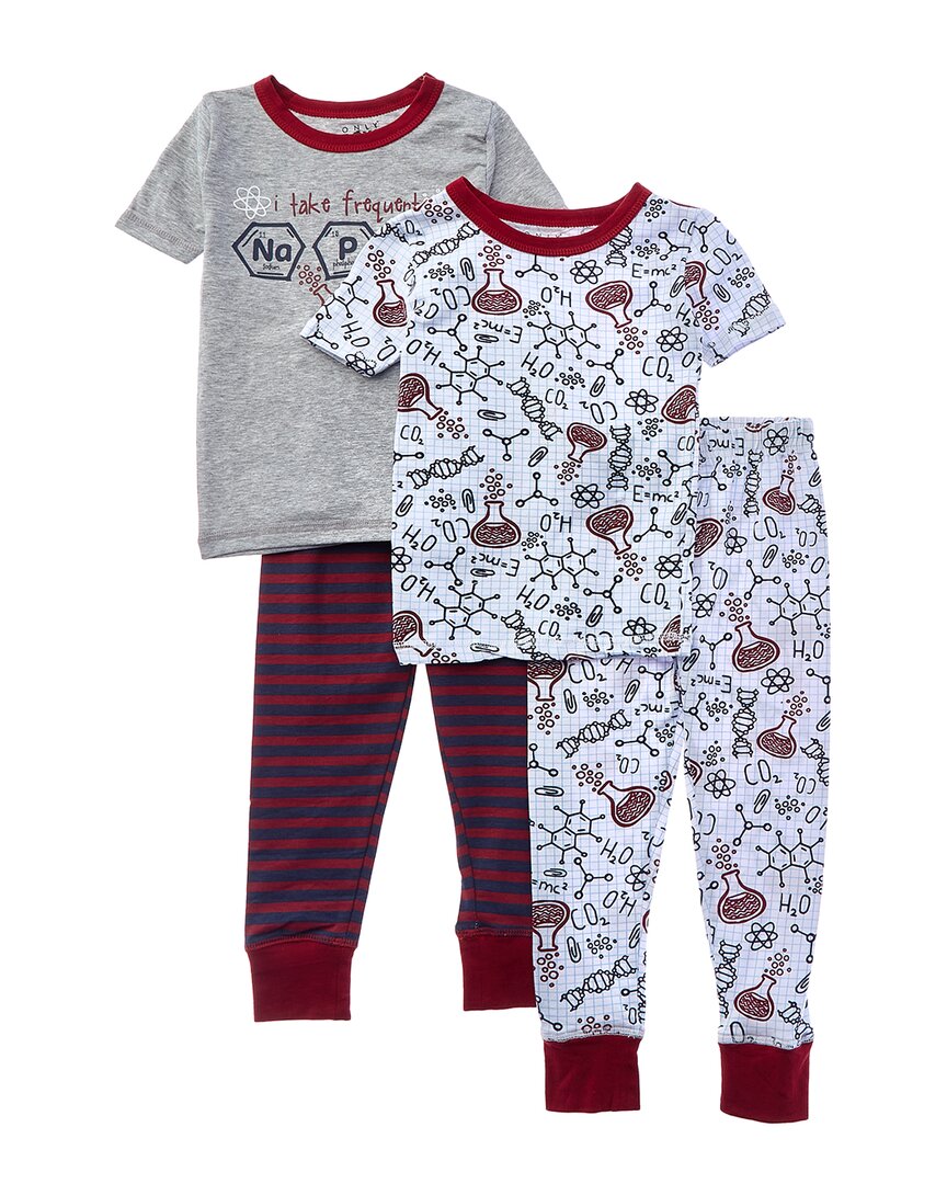 

Пижамный комплект Only Boys Squad Snug Fit из 4 предметов, мультиколор