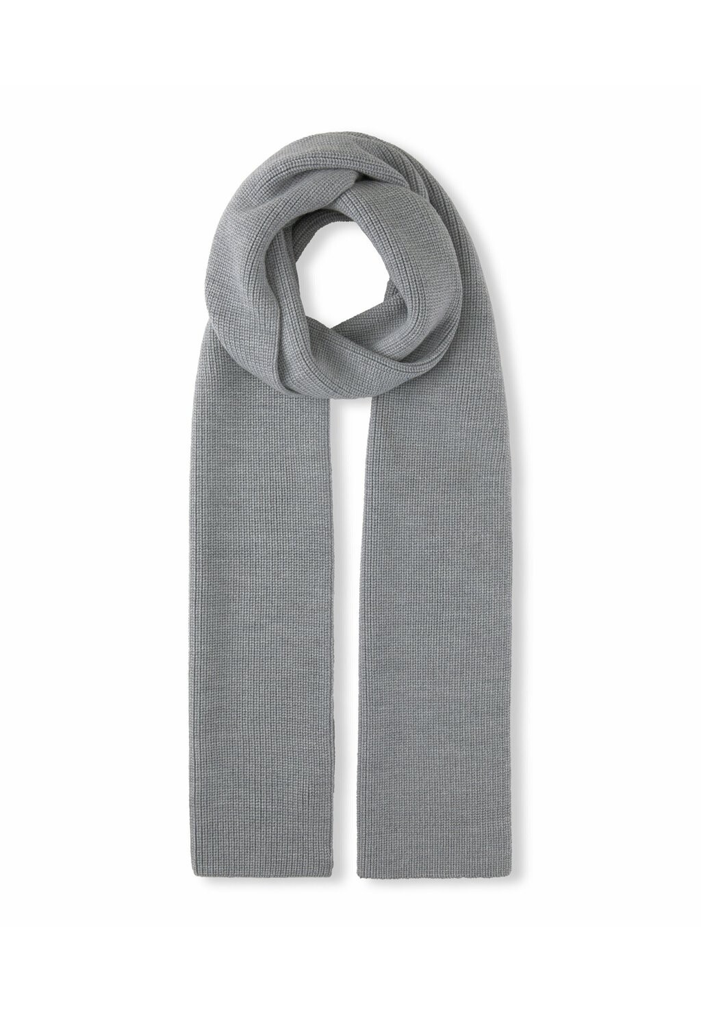 

Шарф MERINO WOOL SCARF FALKE, цвет light greymel