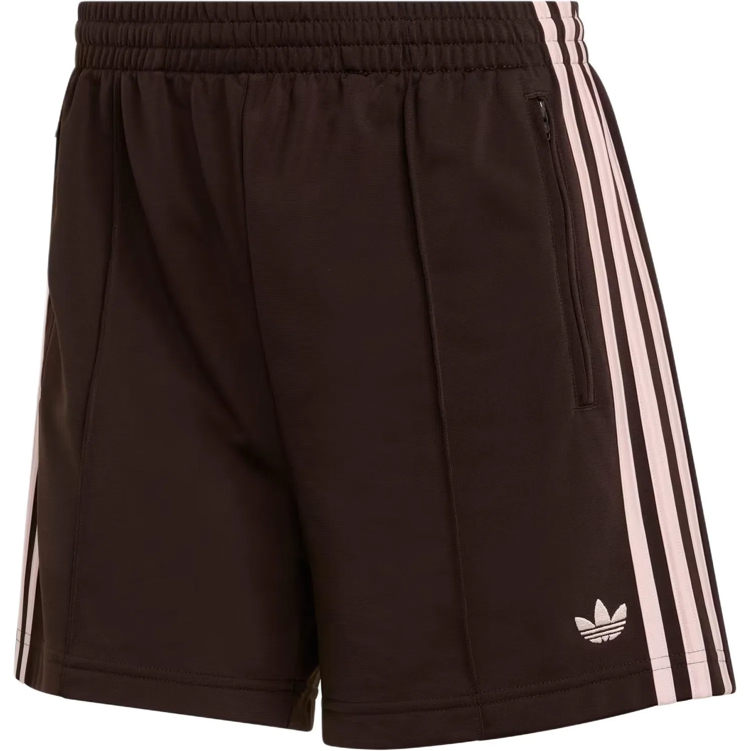 Шорты с вышивкой Firebird Adidas Originals кофейный