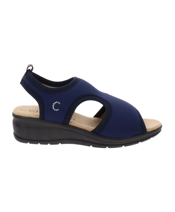 

Тканевые женские босоножки Cinzia Soft, синий