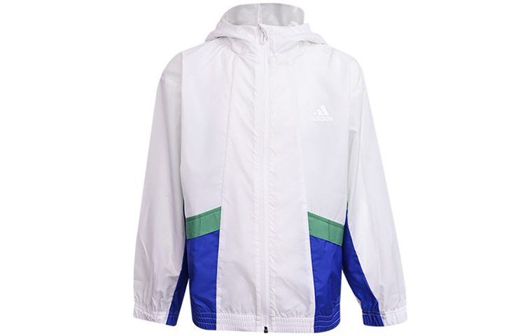 

Детская куртка Adidas, синяя белая