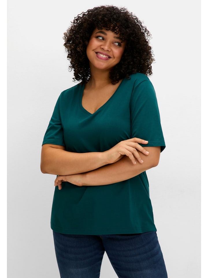 

Футболка sheego, цвет petrol