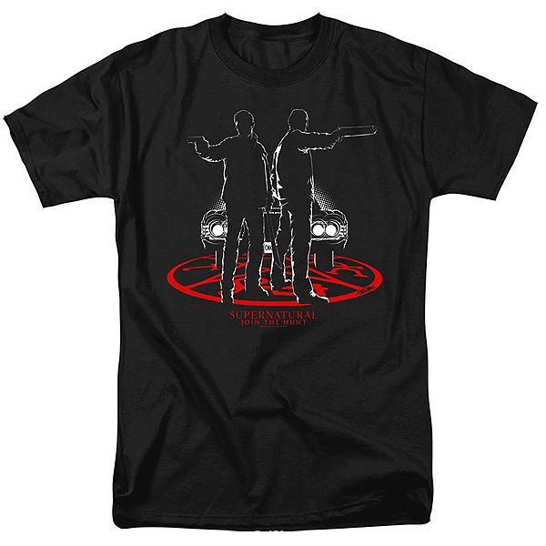 

Футболка Supernatural silhouettes с коротким рукавом Licensed Character