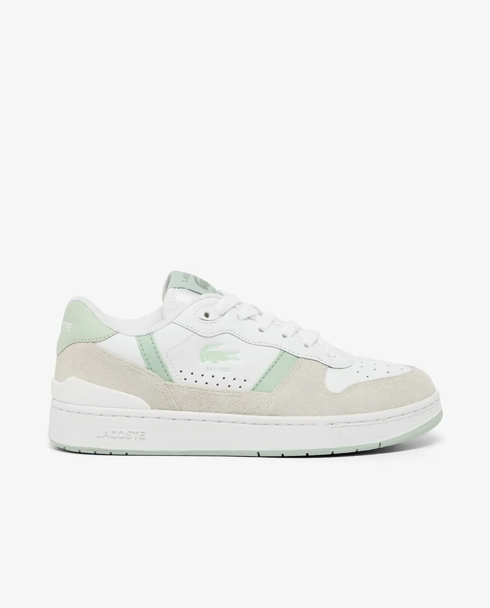 Женские кроссовки T-Clip Set белого цвета Lacoste, белый