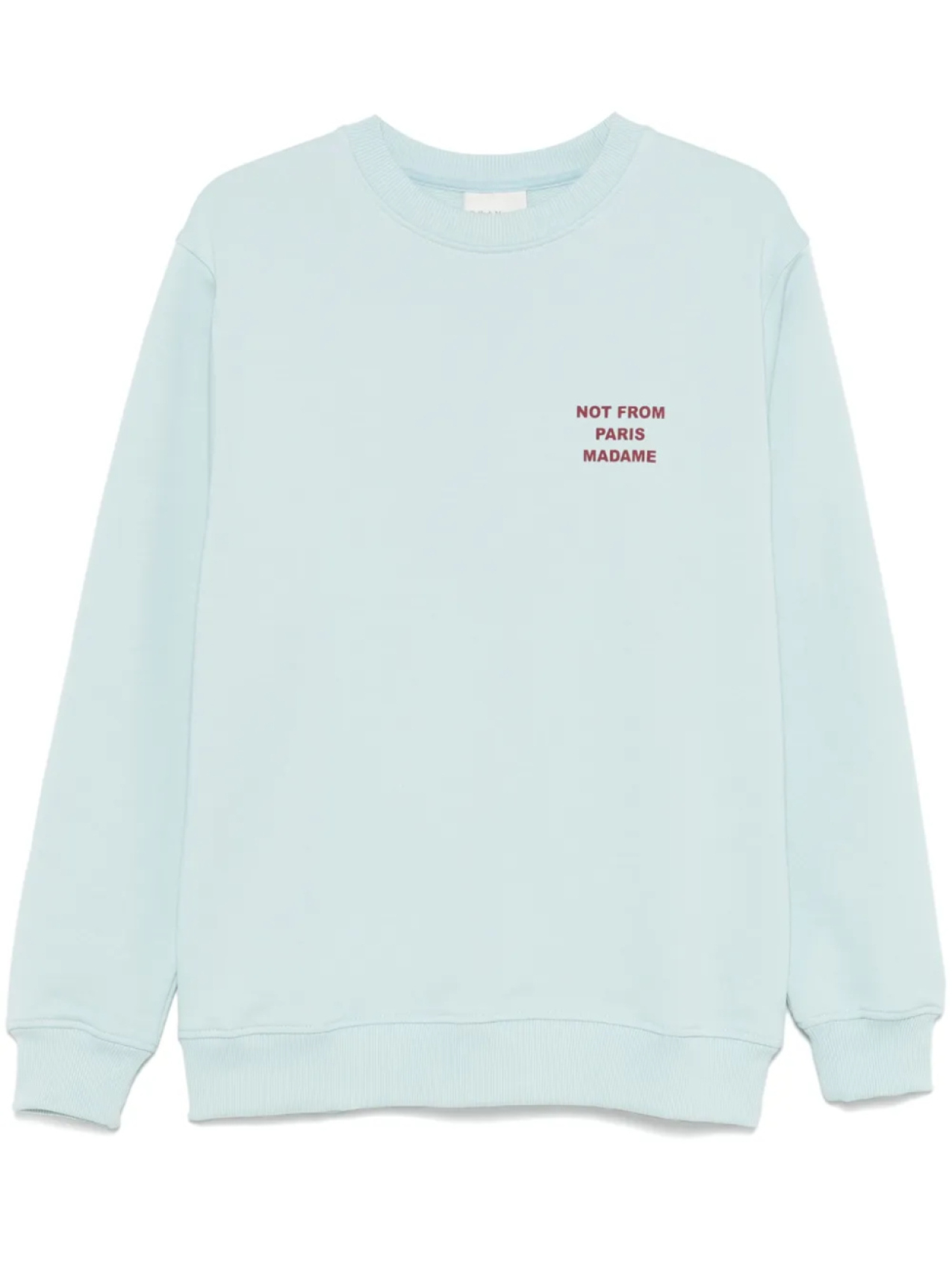 

Топ Drôle De Monsieur Le Sweatshirt с надписью, синий