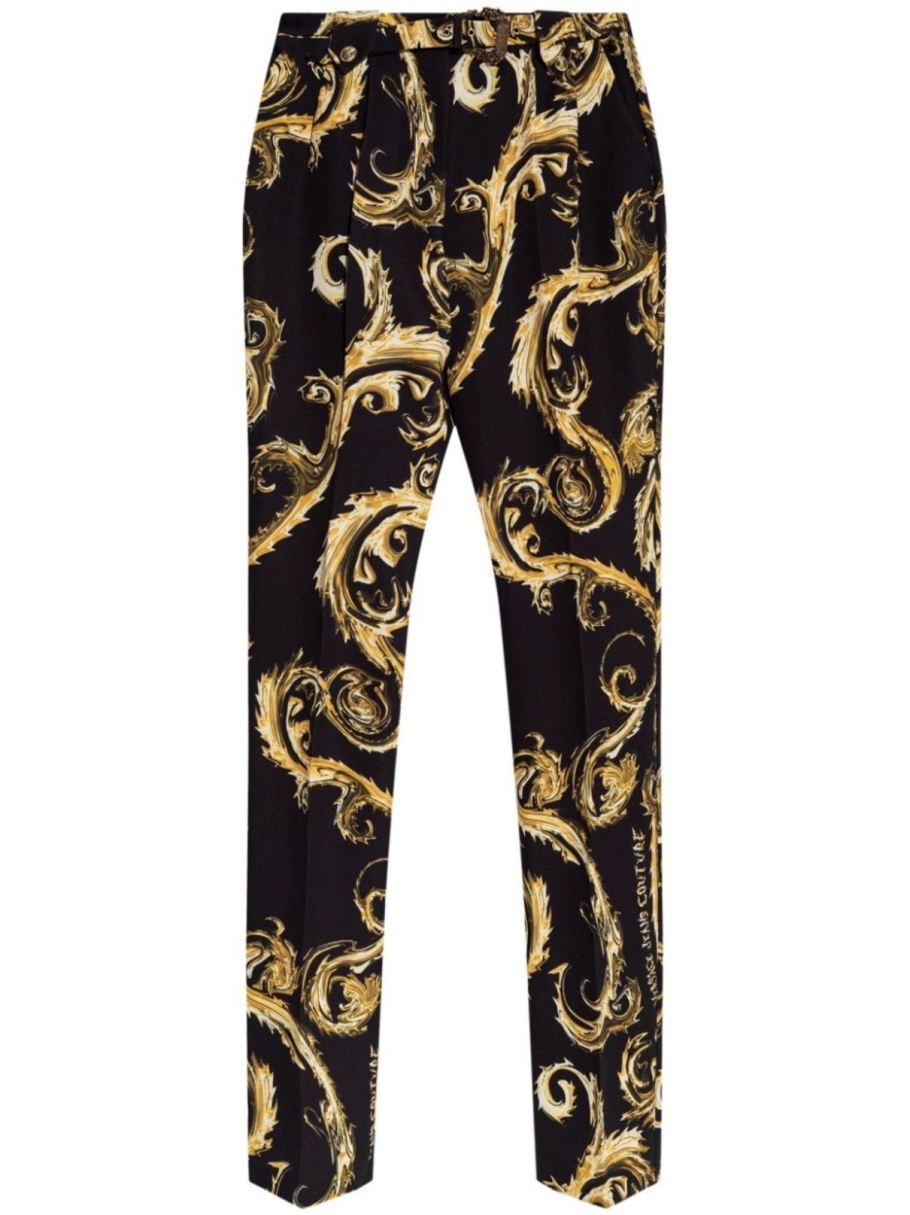 

Versace Jeans Couture узкие брюки Chromo Couture, черный