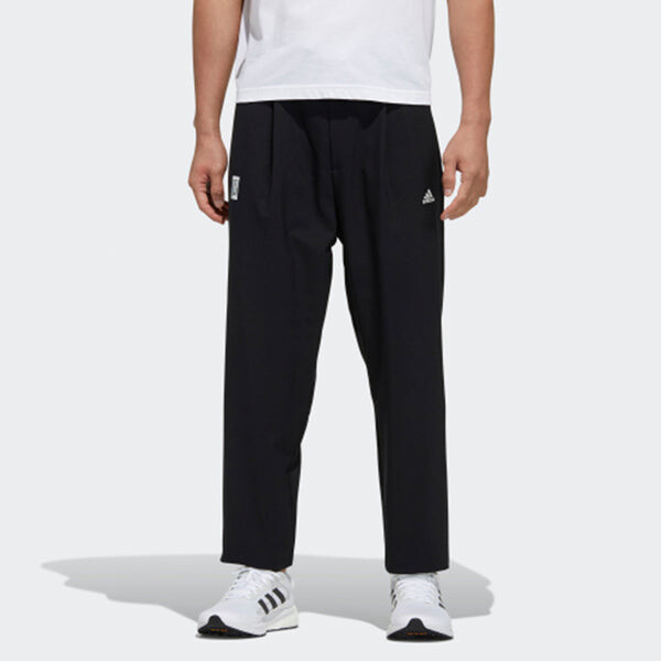 Брюки adidas Wj Pnt Wv Warm Series Training Sports Woven Long Pants Black, черный — фото 3