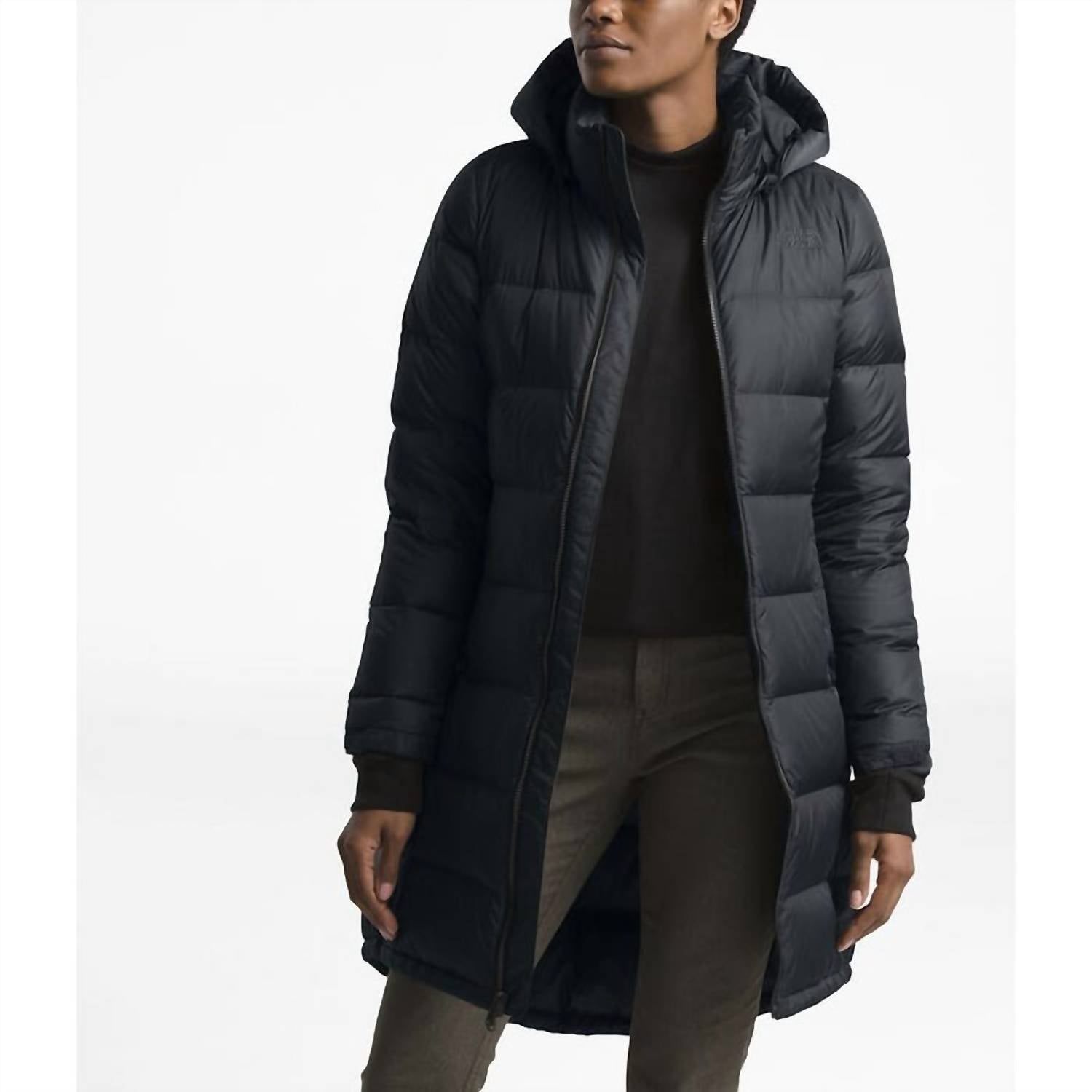 

Женская куртка Metropolis Parka 3 в цвете TNF Black The North Face