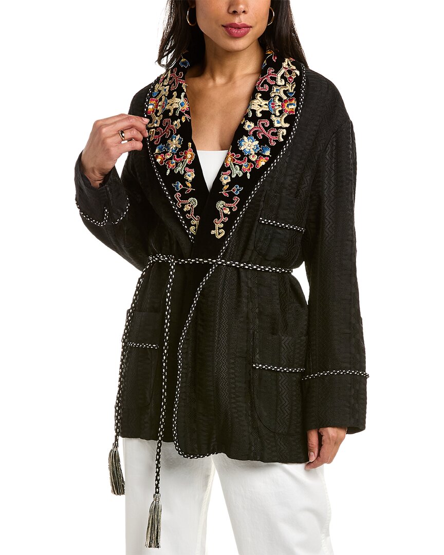 

Этро Куртка из шерстяной смеси Etro, черный